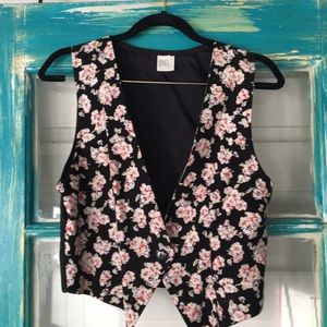 Vintage Floral Vest